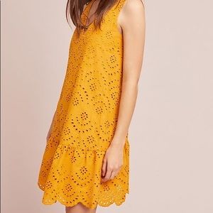 ANTHROPOLOGIE // NWOT CALISTA EYELET DRESS